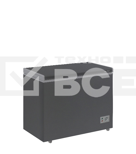 Морозильный ларь Бирюса W210KX графит, 200л