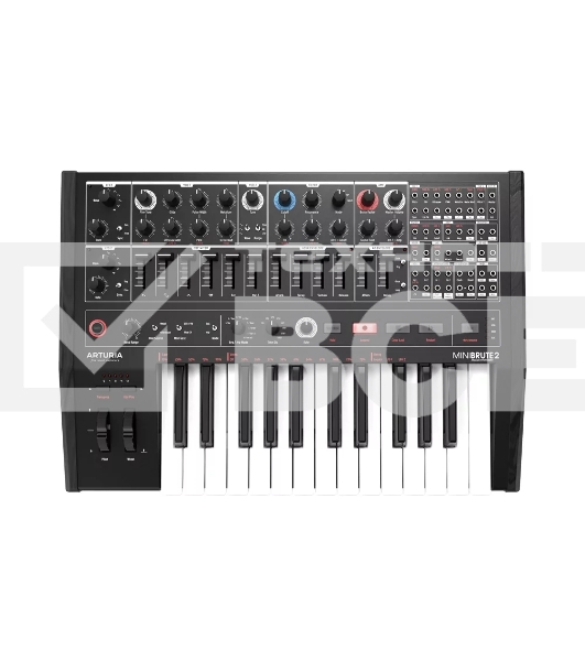 Синтезатор [531003] Arturia [MiniBrute 2 Noir] лимитированная серия MiniBrute 2 в уникальном дизайне.