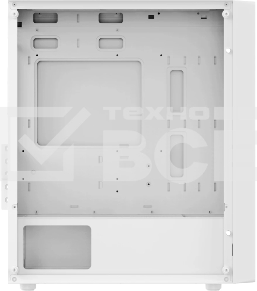 Компьютерный корпус Ocypus Gaммa C50 без БП белый (Gaммa-C50-WHG000XX-GL)