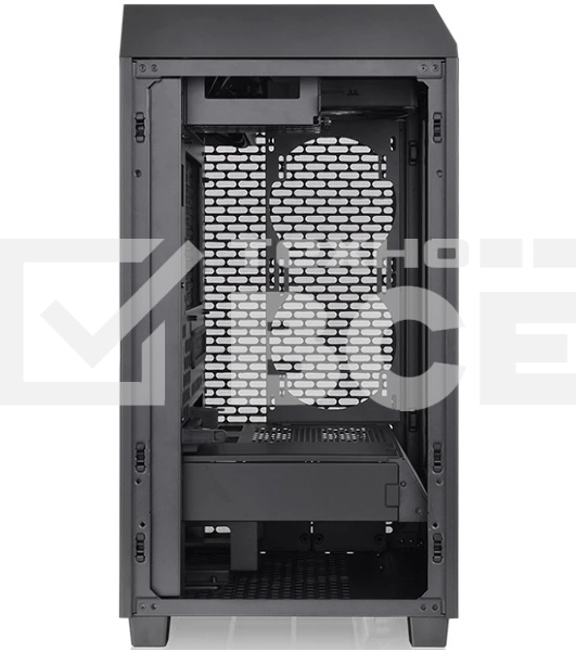 Компьютерный корпус Thermaltake The Tower 200 черный без БП miniITX 11x120мм 5x140мм 2xUSB 3.0 audio bott PSU