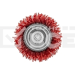 Щетка для дрели Denzel 75 мм, чашка, со шпилькой, нейлоновая щетина, фото9