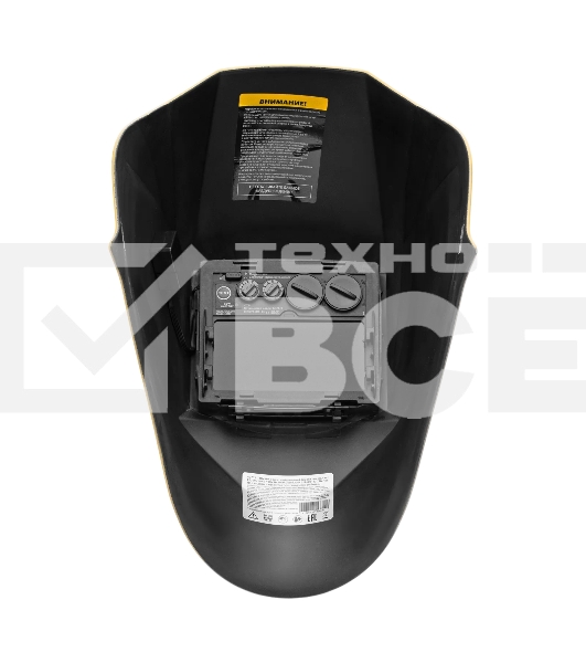 Щиток защитный лицевой (маска сварщика) Denzel F8, см. окно 100х50, Real Color, DIN 4-8/9-13