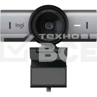 Веб-камера Logitech MX Brio черный 8.5Mpix (3840x2160) USB3.0 с микрофоном (960-001549)