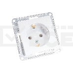 Механизм розетки 1-м СП AtlasDesign с заземл. 16А жемчуг SchE ATN000443, фото2