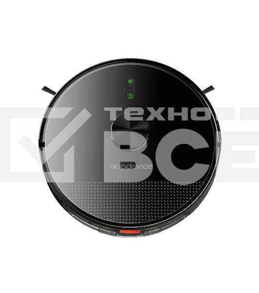 Робот-пылесос TopDevice TDSRC003_BK черный, 40 Вт, 2600 мА·ч Li-Ion, уборка влажная/сухая, пылесборник контейнер 0.4 л
