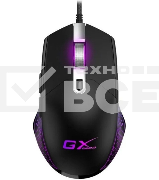 Мышь проводная Genius Scorpion M705 черный, 7200 dpi, USB, кнопки - 6