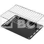 Шкаф духовой электрический Maunfeld AEOC6040S, 60л, дверца с 3 стеклами, нержавеющая сталь, фото2