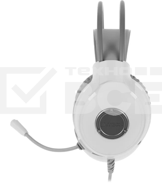 Гарнитура A4Tech Fstyler FH300U белый, проводная, подсветка