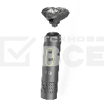 Электробритва BQ SV1002 Green-Gray. Мощность 5 Вт/Время зарядки 90 минут/Время беспроводной работы 60 минут/Влагозащита IPX6/Мытье под водой/Портативная база для зарядки