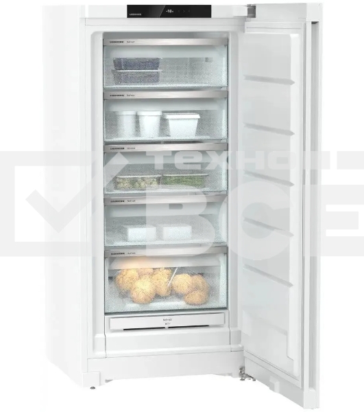 Морозильная камера Liebherr FNd 6625, белый, 256л, 5 ящиков