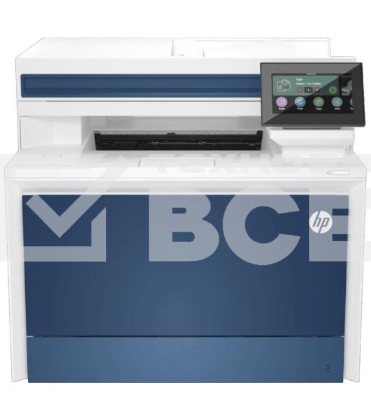 МФУ лазерный HP Color LaserJet Pro MFP 4303dw (5HH65A), A4, цветной, печ. 33 стр/мин., скан. до 44 изобр/мин. (ч/б) 35 изобр/мин. (цвет), 600x600 dpi (печать) 1200x1200 dpi (скан.), USB 2.0, Ethernet (RJ-45), Bluetooth