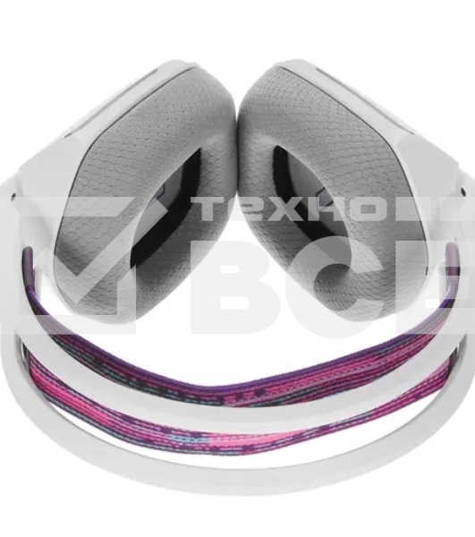 Наушники LOGITECH G733 беспроводные игровые белые (USB, 2,4 ГГц, PRO-G 40 мм, RGB подсветка, 981-000886/981-000883)