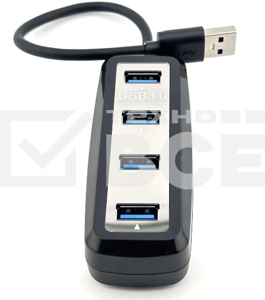 Разветвитель USB 3.0 BPH-1816U2 4порт. черный