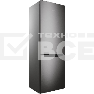 Холодильник Indesit ITS 4180 NG темно-серый двухкамерный 220/78 л морозилка снизу, No Frost