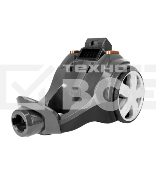 Пылесос Centek CT-2543 серый/бронзовый, 450/2400 Вт, уборка сухая, пылесборник контейнер, 3 л