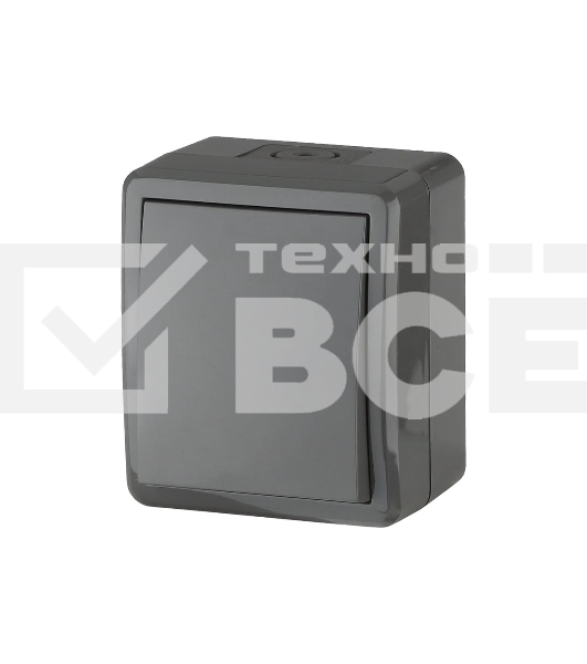 Выключатель 11-1401-03 IP54, 10АХ-250В, ОУ, Эксперт, серый (16/160/2560) Б0020670 ЭРА