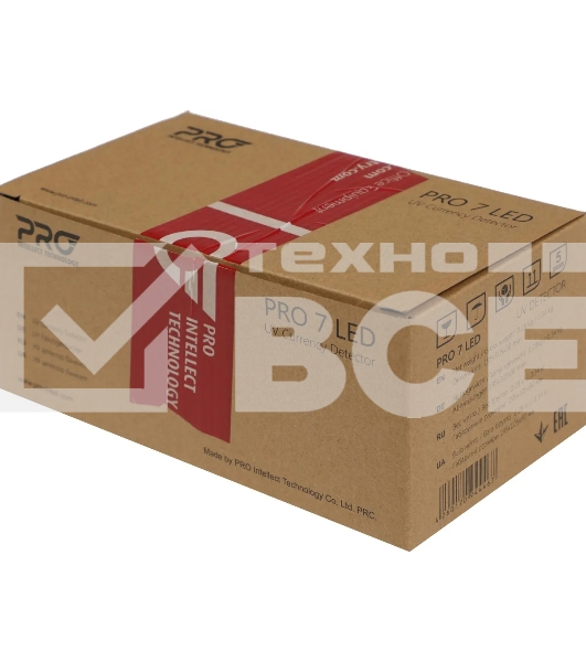 Детектор банкнот PRO 7 LED Т-06742 просмотровый мультивалюта