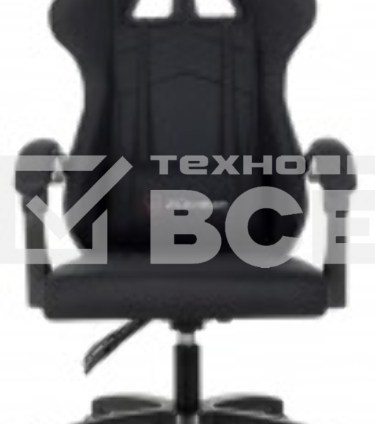 Кресло игровое Zombie Zoom Fabric черный Neo Black, крестов. пластик