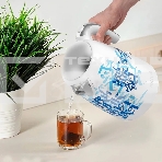 Чайник электрический Kitfort КТ-6772 1.7л. 2200Вт белый/синий корпус: металл/пластик, фото4