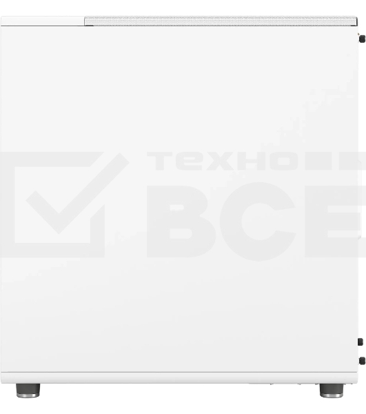 Компьютерный корпус без блока питания Case Fractal Design North TG Clear Tint, Midi-Tower, 2x140мм, 2xUSB-A 3.2 + 1xUSB 3.2 Type-C ATX, mATX, mITX Wood panel, Chalk белый