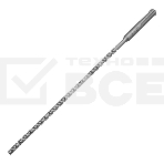 Бур по бетону Denzel цельная крестовая пластина, 6x265 мм, SDS PLUS, фото 1