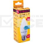 Лампа светодиодная EUROLUX LL-E-C37-6W-230-4K-E27 свеча, фото2