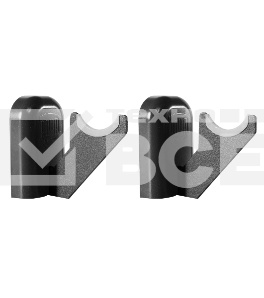 Комплект настенных регулируемых кронштейнов Royal Thermo Design 80, черные