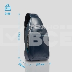 Рюкзак Piquadro Blue Square CA4827B2/BLU2 синий натур.кожа, фото5