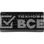 Клавиатура беспроводная A4Tech Fstyler FBK11, USB, Bluetooth/Радиоканал, черный/серый, фото 1