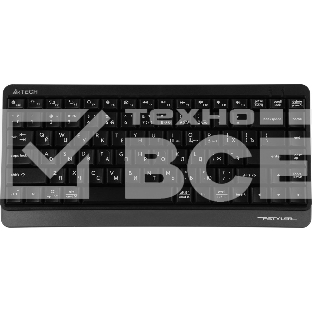 Клавиатура беспроводная A4Tech Fstyler FBK11, USB, Bluetooth/Радиоканал, черный/серый