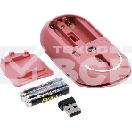 Мышь беспроводная A4Tech Fstyler FG20 розовый, 2000 dpi, радиоканал, USB, кнопки - 4, фото4