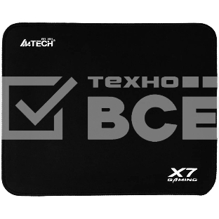 Коврик A4Tech A4-X7-200MP, черный, для игровой мыши размер- 250х200х3мм2,300