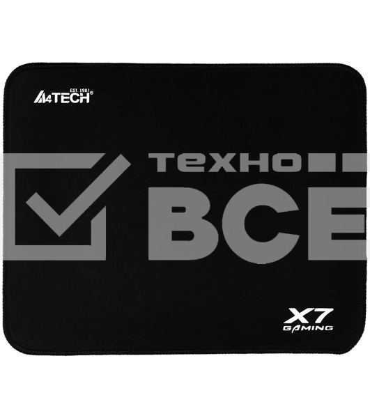 Коврик A4Tech A4-X7-200MP, черный, для игровой мыши размер- 250х200х3мм2,300