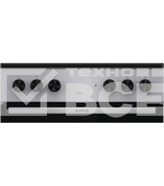 Плита электрическая Gorenje GEC6A11SG серый, конфорок 4 электрических, духовка 65 л, 60 см x 85 см x 60 см