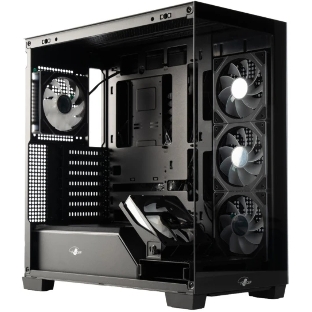 Корпус eATX Eurocase M9 Max-Fish tank M9 MAX 2ARGB 3_0_2 BLACK черный