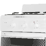 Плита комбинированная Flama CK 2202 W белый, конфорок 2 шт, духовка 30 л, 50 см x 85 см x 38 см, фото4