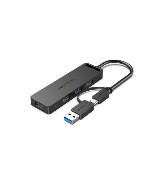 Концентратор Vention CHTBB, USB/USB Type-C, USB, USB