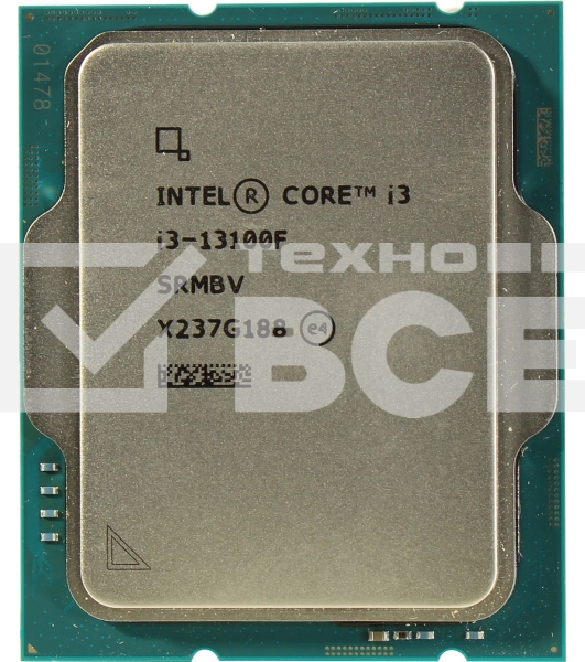 Процессор Intel Core i3-13100F  Soc-1700 3.4GHz OEM