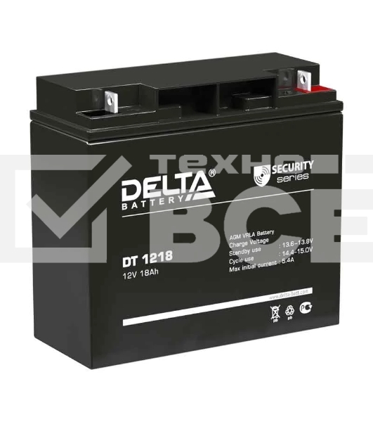 Батарея Delta DT 1218 (12V, 18Ah)