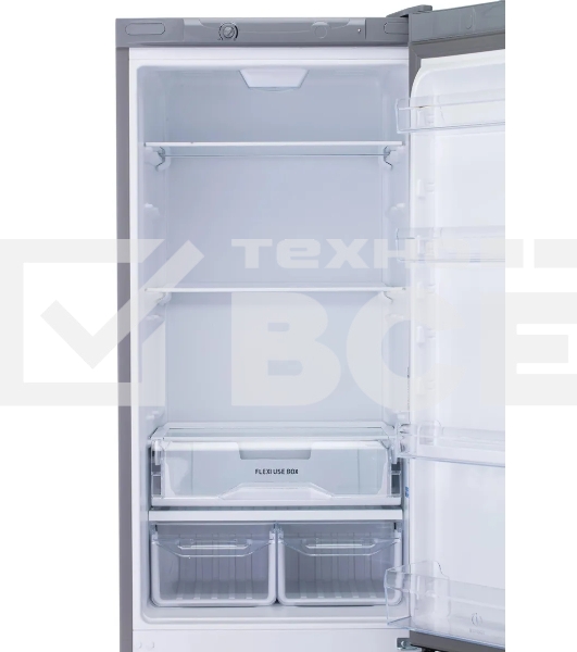 Холодильник Indesit DS 4200 G серебристый двухкамерный 252/87л морозилка снизу