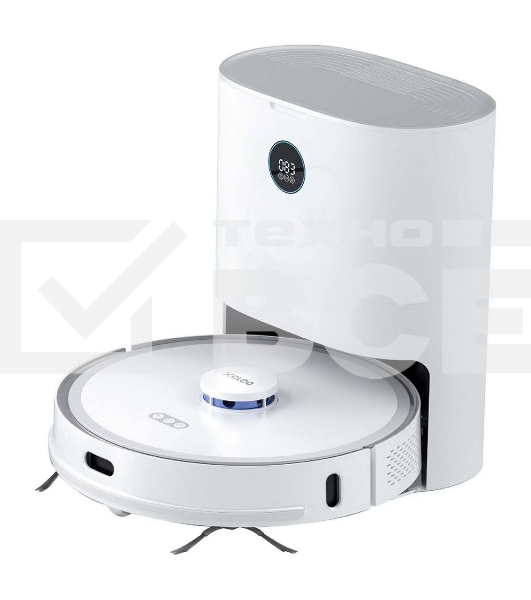 Робот-пылесос Roidmi Smart Robot Vacuum and Mop Cleaner H30Plus белый, 52 Вт, 5200 мАч, уборка сухая/влажная, пылесборник контейнер 0.25 л
