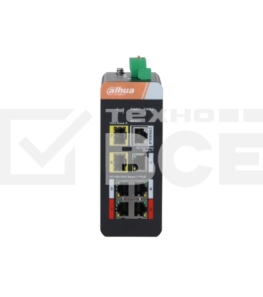 Коммутатор Dahua DH-IS4207-4GT-120 5G 2SFP 4PoE 120W неуправляемый
