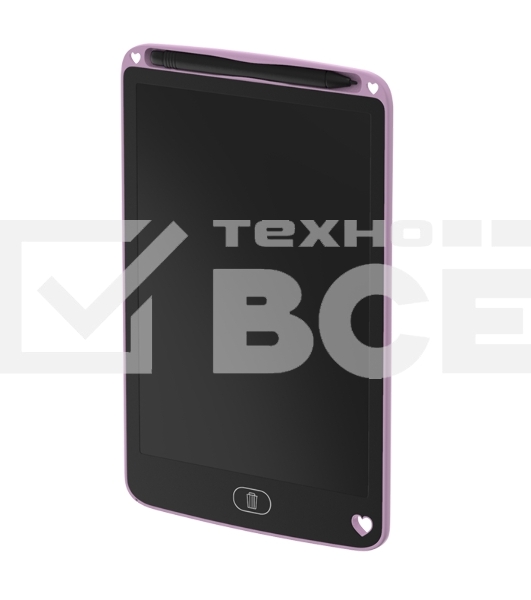 Графический планшет LCD для заметок и рисования Maxvi MGT-01 pink