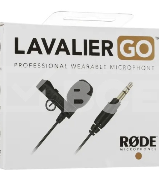 Микрофон Rode Lavalier GO, черный