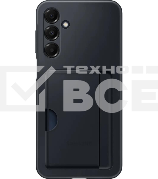 Чехол (клип-кейс) Samsung для Samsung Galaxy A16 Card Slot Case A16 черный (EF-OA166TBEGRU)