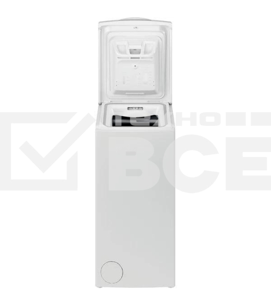 Стиральная машина Indesit BTWL60400EEN белый, загрузка вертикальная 6 кг, 1000 об/мин., класс: А+