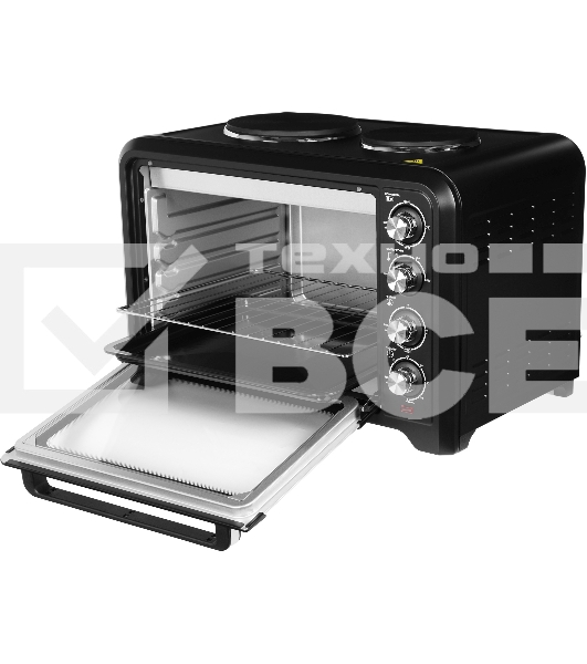 Мини-печь Hyundai MIO-HY098 42л. 1600Вт черный