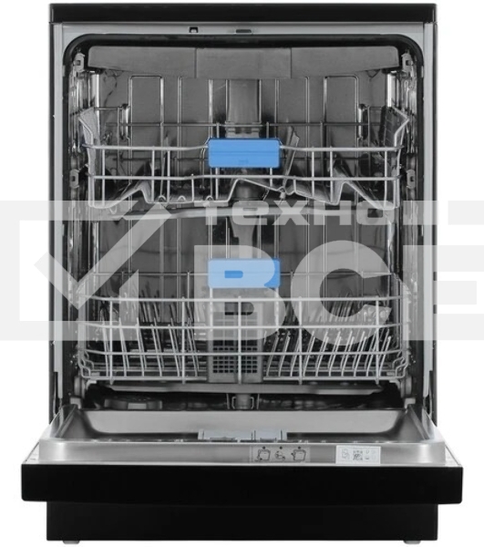 Посудомоечная машина Beko BDFN25521B, черная, 59.8 см, 15 компл., 44 дБ, класс A