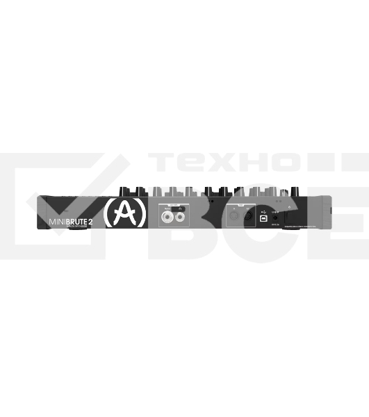 Синтезатор [531003] Arturia [MiniBrute 2 Noir] лимитированная серия MiniBrute 2 в уникальном дизайне.