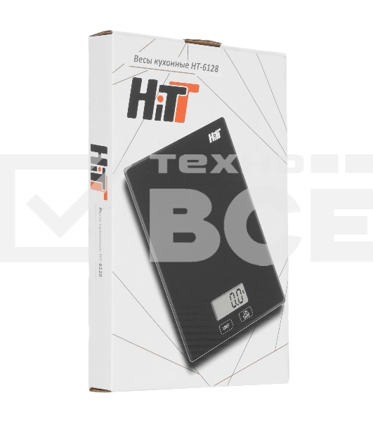 Весы кухонные HITT HT-6128 электрон.7 кг, стекло
